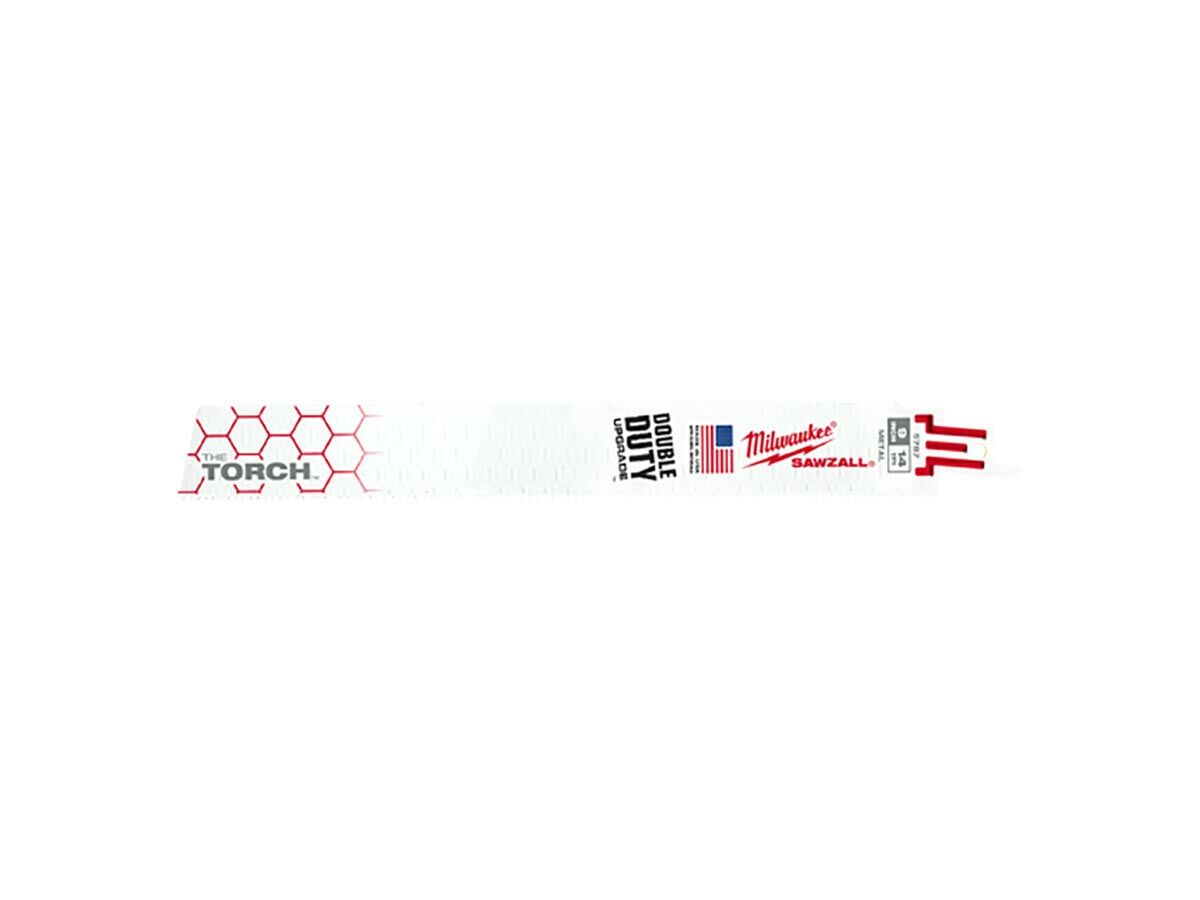 reece Milwaukee Reciprocating 230mm 14TPI Torch Bimetal 5 Pack