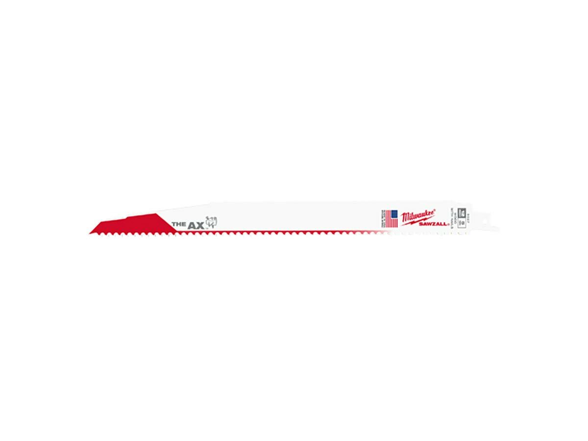 reece Milwaukee Reciprocating AX 300mm 5/8TPI Wood 5 Pack