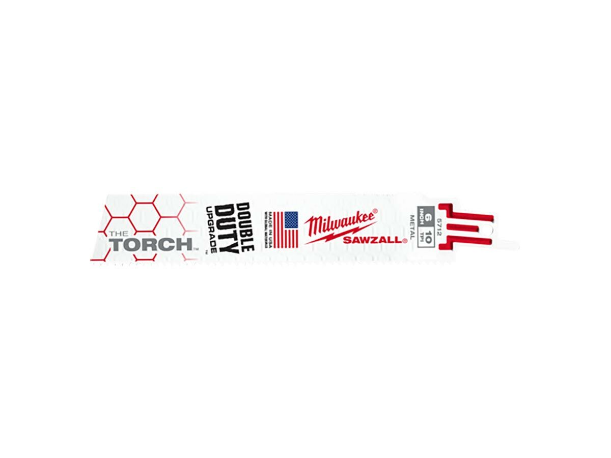 reece Milwaukee Reciprocating Blade 150mm The Torch 5 Pack