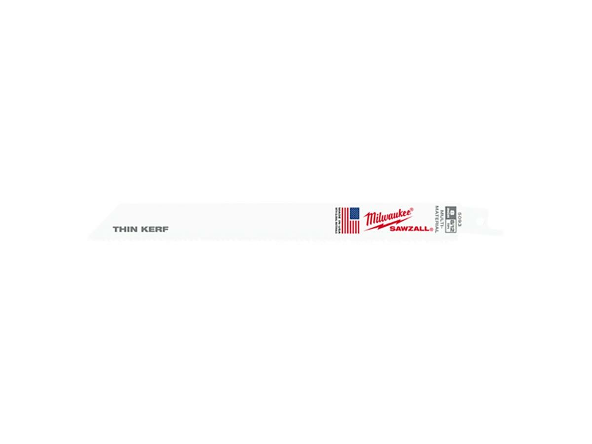 reece Milwaukee Reciprocating Blade 200mm Grit Bimetal 5 Pack