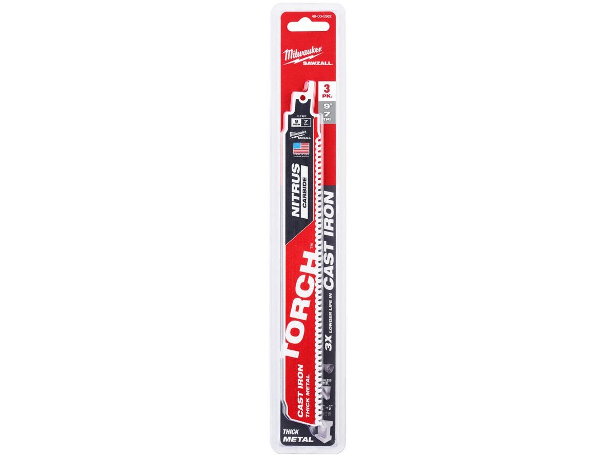 reece Milwaukee Sawzall Torch with Nitrus Carbide 230mm (3)