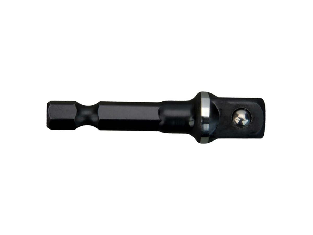 reece Milwaukee Shockwave Adaptor 1/4" Hex - 3/8" Socket