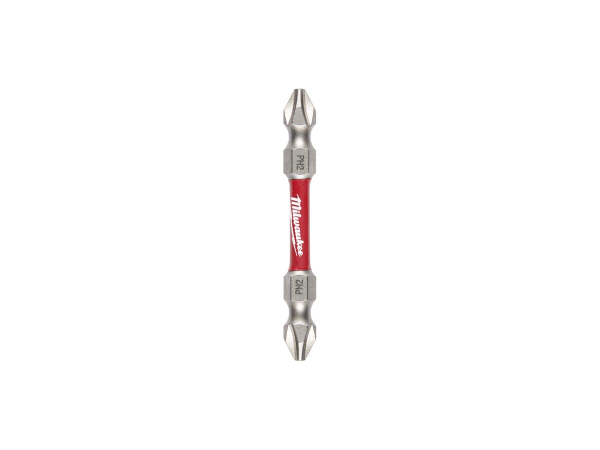 reece Milwaukee SHOCKWAVE PH2/PH2 Double ended bit 60mm