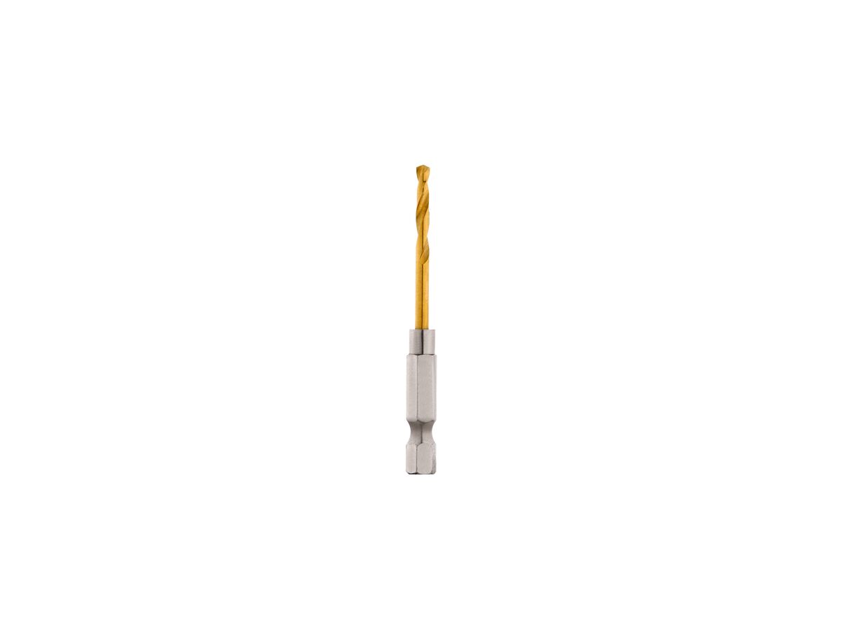 reece Milwaukee SHOCKWAVE RED HELIX Titanium Drill Bit 3mm 2PK