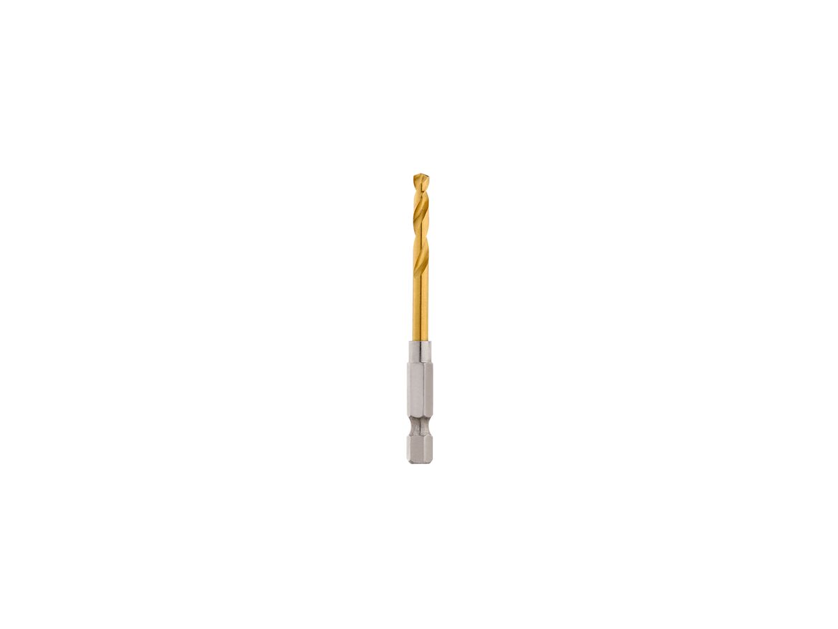reece Milwaukee SHOCKWAVE RED HELIX Titanium Drill Bit 4mm 2PK
