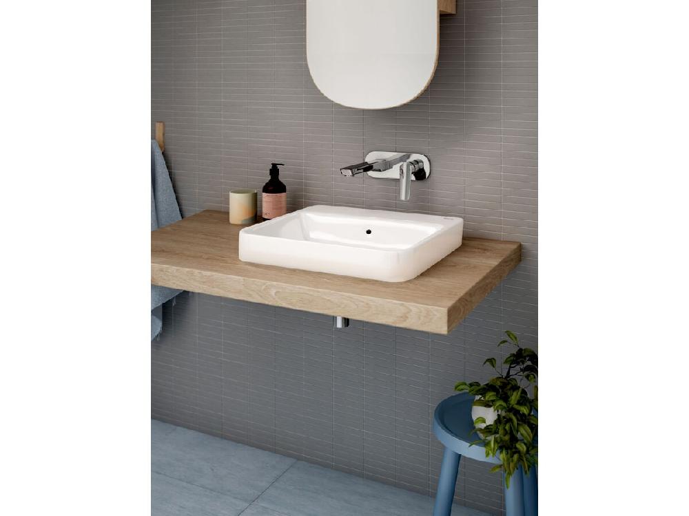 Reece Mizu Bliss Wall Basin Mixer Tap Set 210mm Chrome (4 Star)