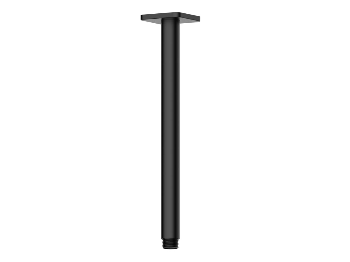 reece Mizu Bloc Ceiling Shower Arm 300mm Matte Black