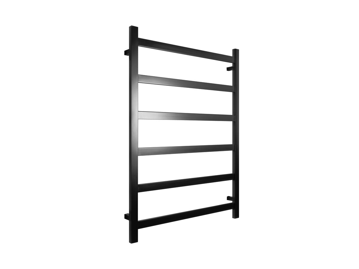 Reece Mizu Bloc MK2 750 X 1050mm Heated Towel Rail Low Voltage 24V Matte Black