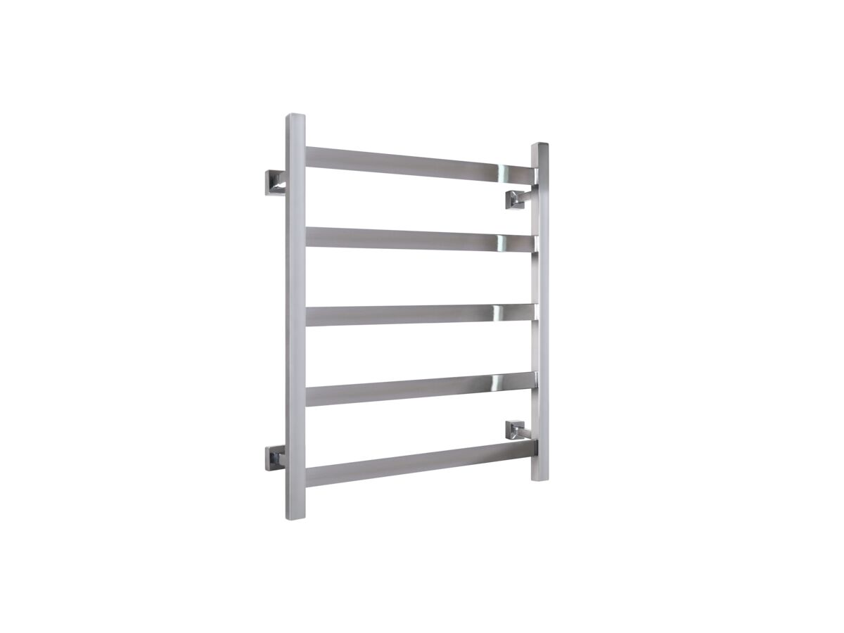 reece Mizu Bloc MK2 750 x 800mm Heated Towel Rail Low Voltage 24V Polished Stainless Steel