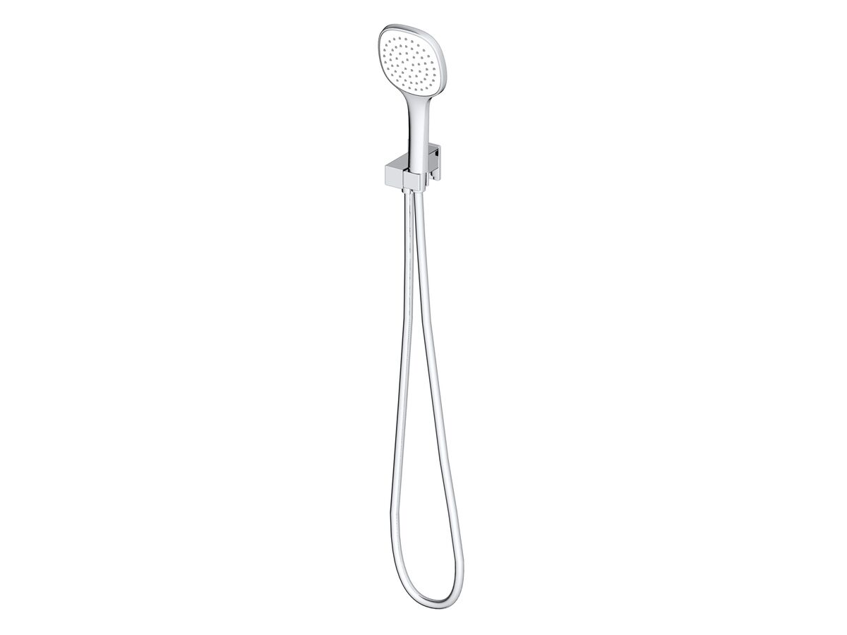 reece Mizu Bloc MK2 Handshower 1 Function with Water Inlet Wall Bracket Chrome (3 Star)