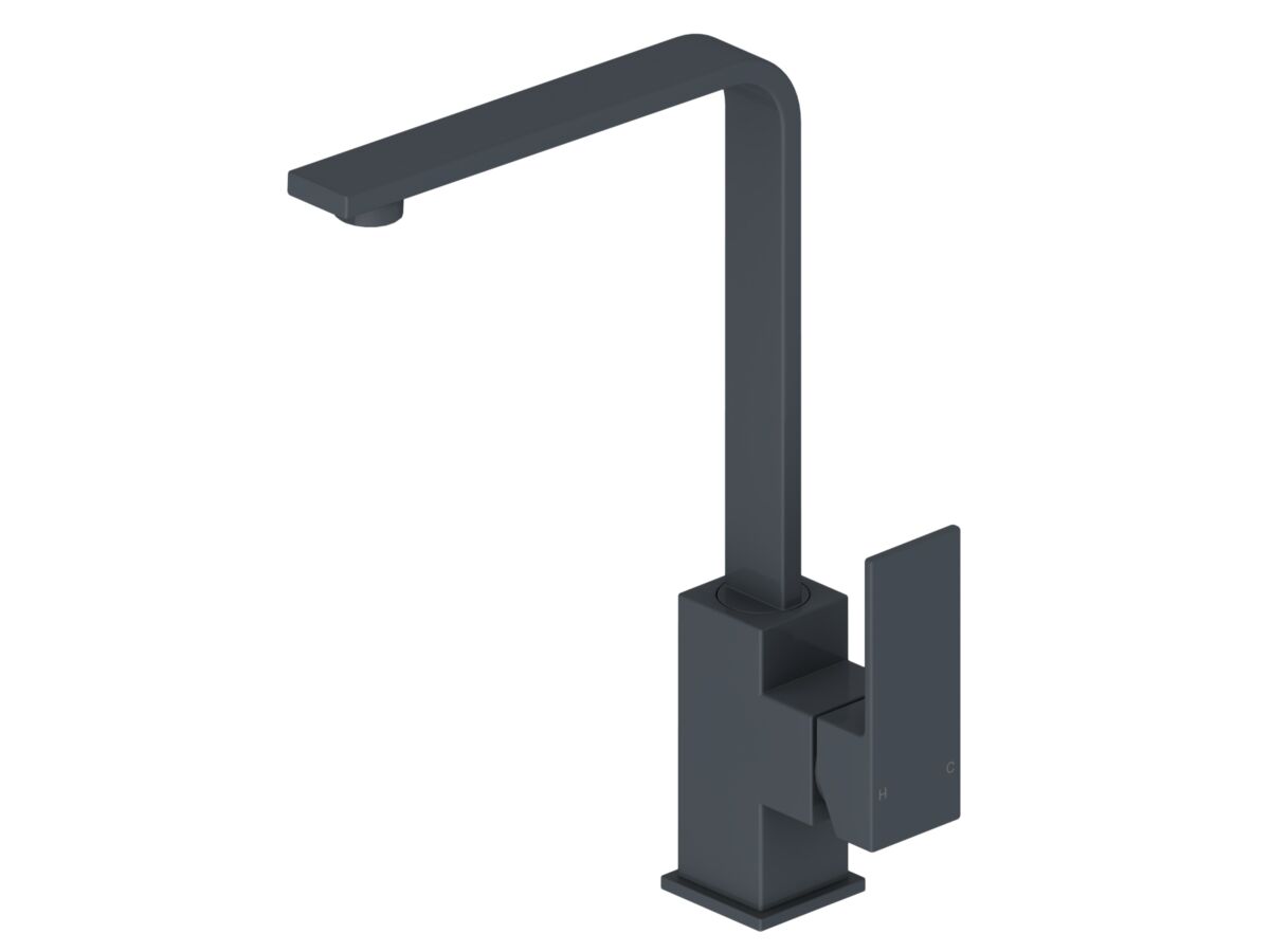 reece Mizu Bloc MK2 Sink Mixer Tap Matte Black (4 Star)