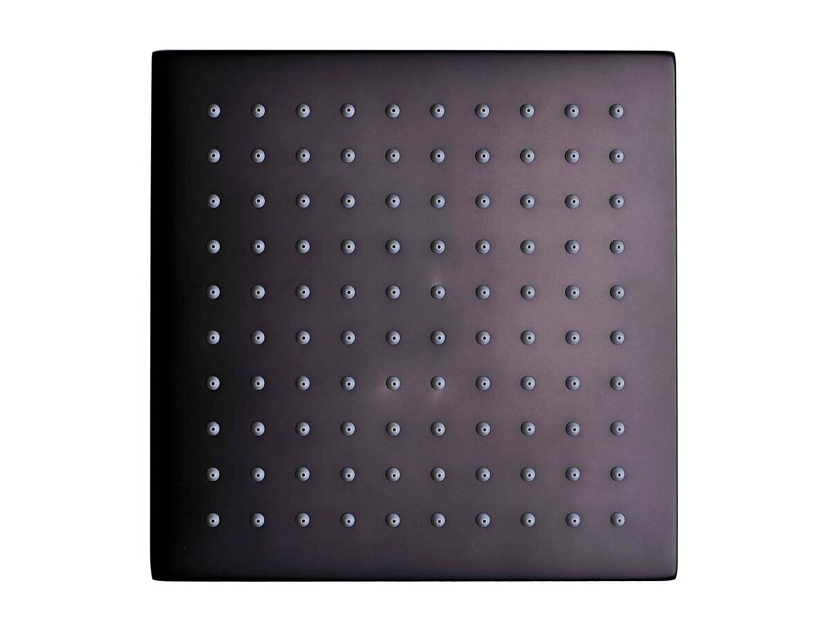 Reece Mizu Bloc Overhead Shower 200mm Matte Black (3 Star)