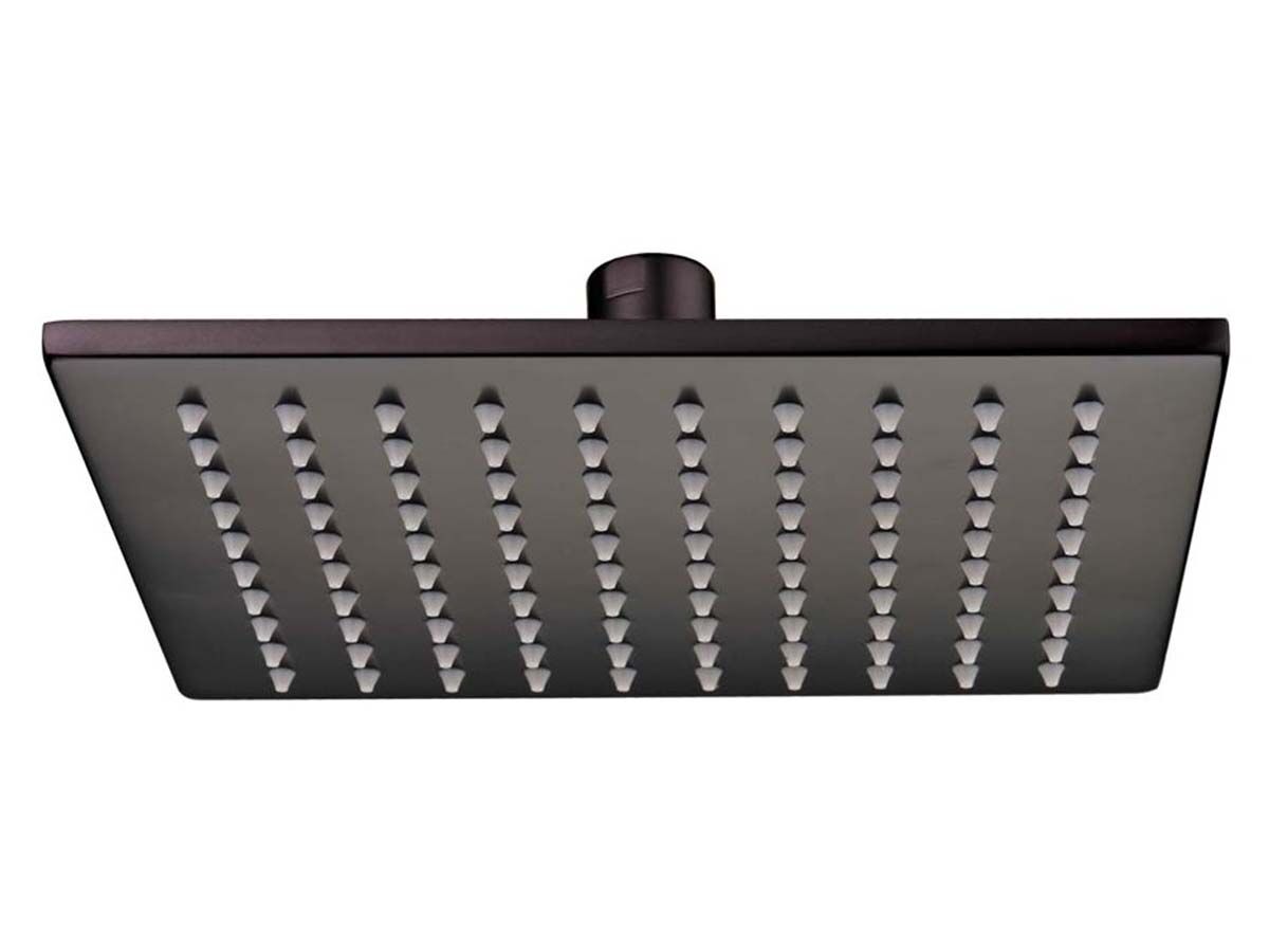 reece Mizu Bloc Overhead Shower 200mm Matte Black (3 Star)