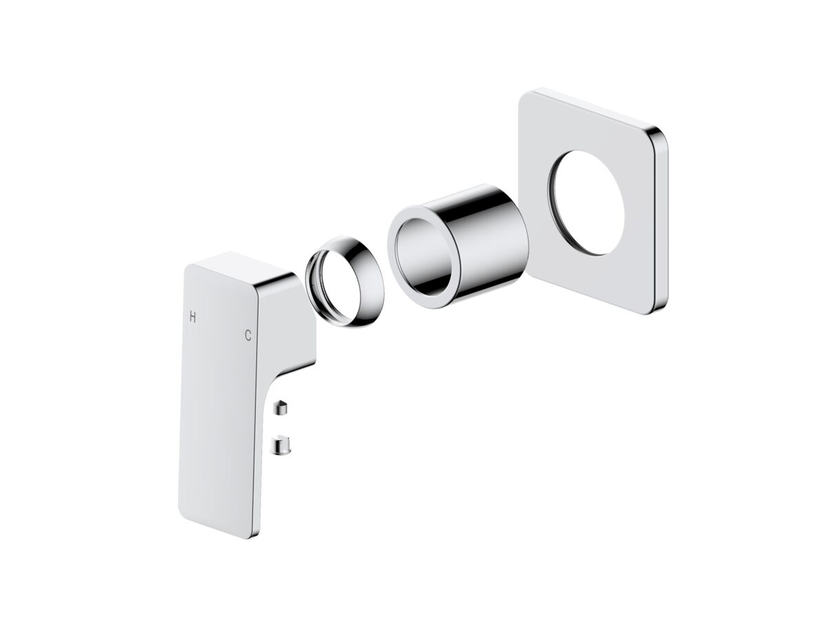 reece Mizu Bloc Shower Mixer Trimset Chrome Lead Free