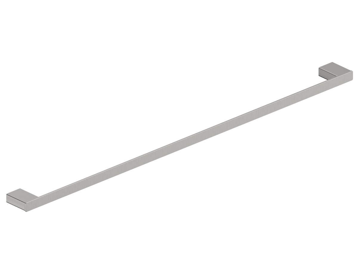 reece Mizu Bloc Single Towel Rail 900mm Brushed Nickel