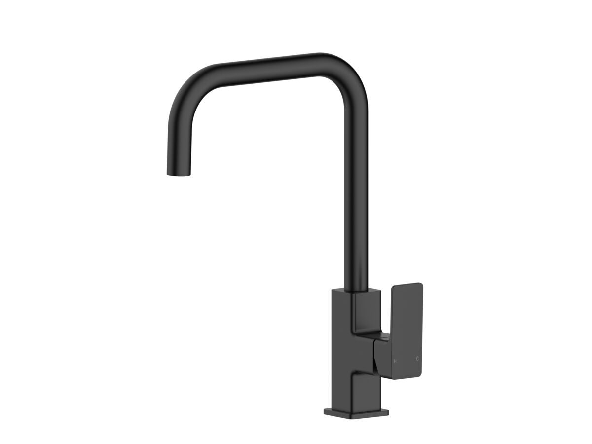 reece Mizu Bloc Sink Mixer Matte Black (5 Star) Lead Free