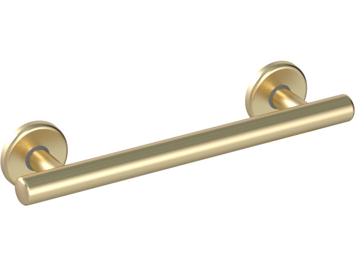 reece Mizu Drift 300mm Grab Rail Straight Brushed Brass