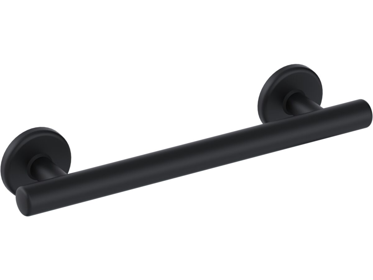 reece Mizu Drift 300mm Grab Rail Straight Matte Black