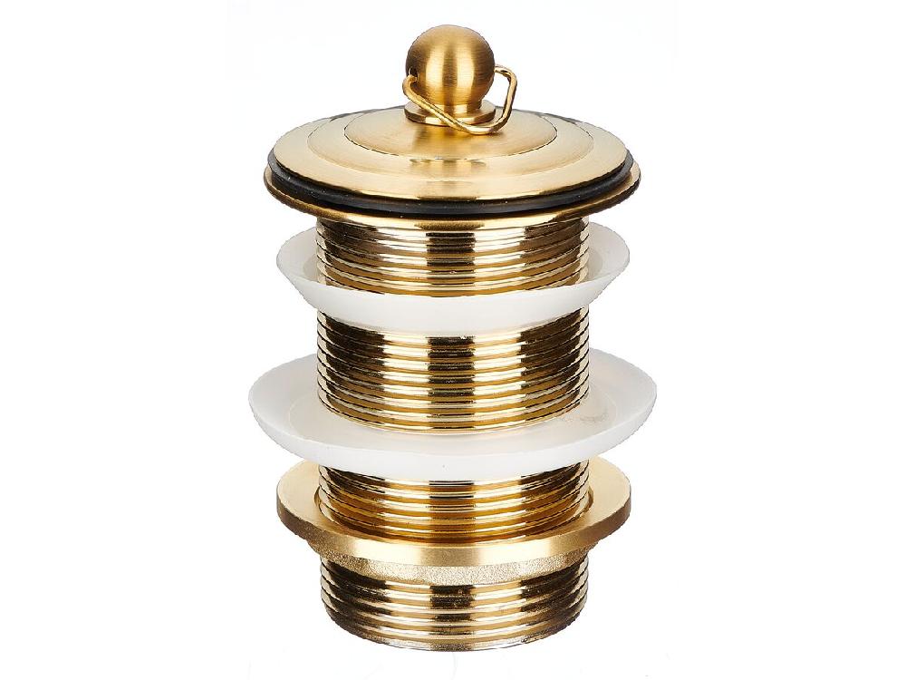 reece Mizu Drift 40mm Traditional Plug and Waste No Overflow Brushed Gold
