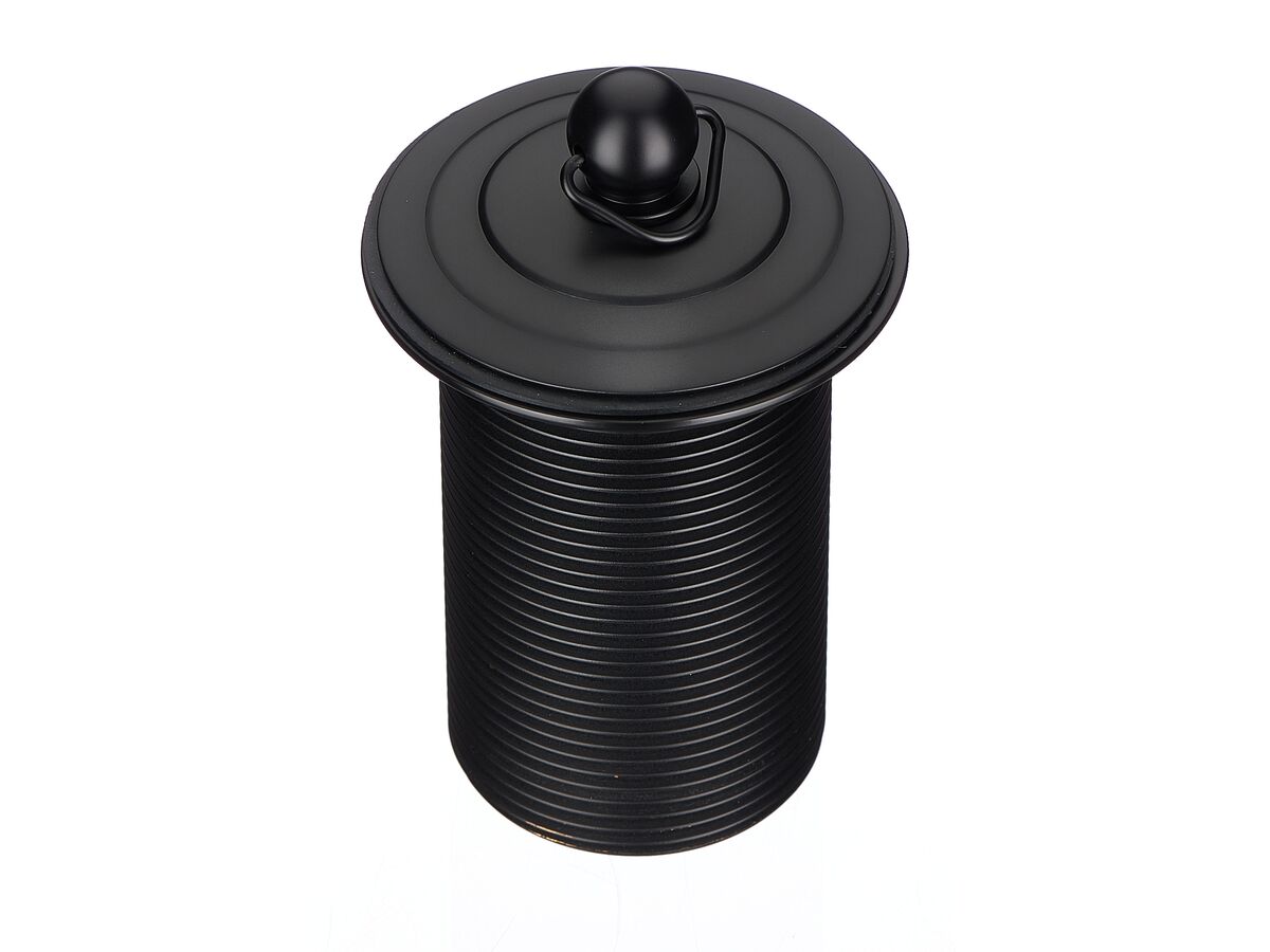 Reece Mizu Drift 40mm Traditional Plug And Waste No Overflow Matte Black