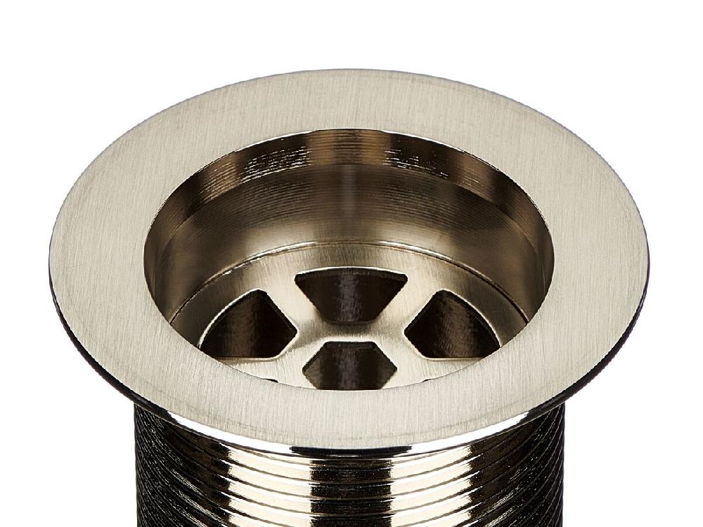 Reece Mizu Drift 40mm Traditional Plug And Waste No Overflow Brushed Nickel
