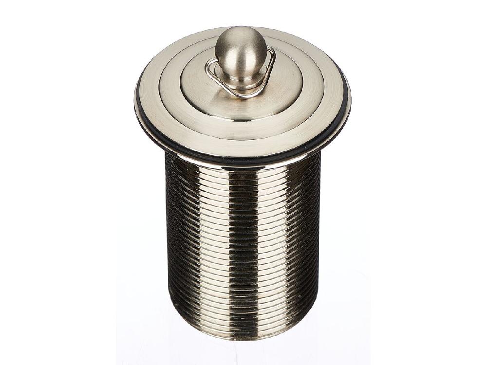 Reece Mizu Drift 40mm Traditional Plug And Waste No Overflow Brushed Nickel