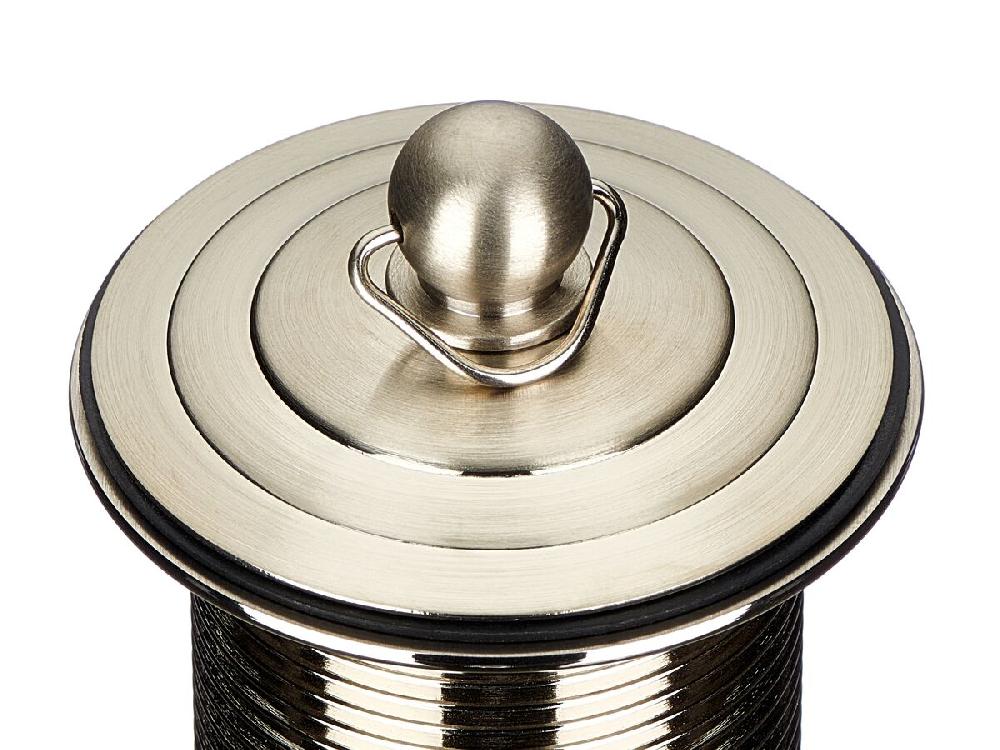Reece Mizu Drift 40mm Traditional Plug And Waste With Overflow Brushed Nickel