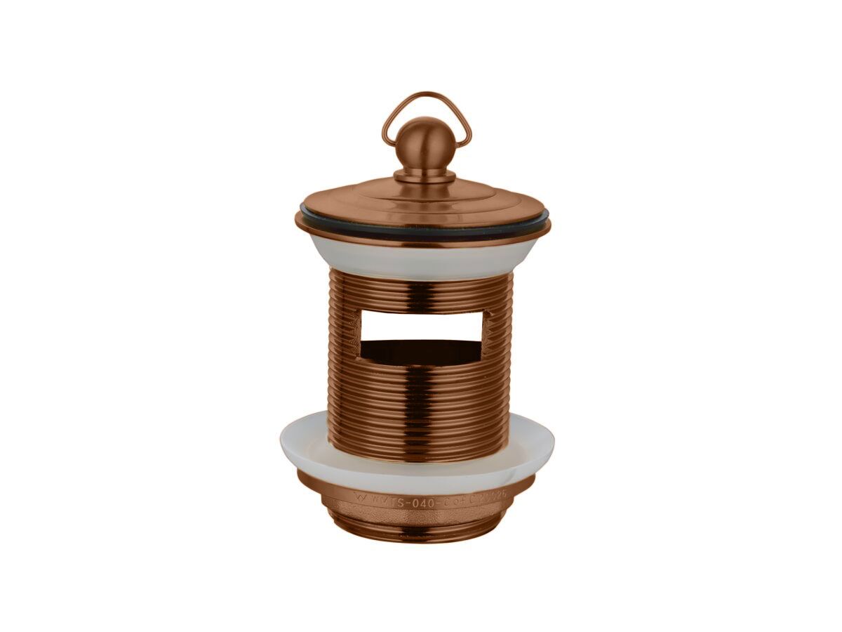 reece Mizu Drift 40mm Traditional Plug And Waste with Overflow Brushed Bronze