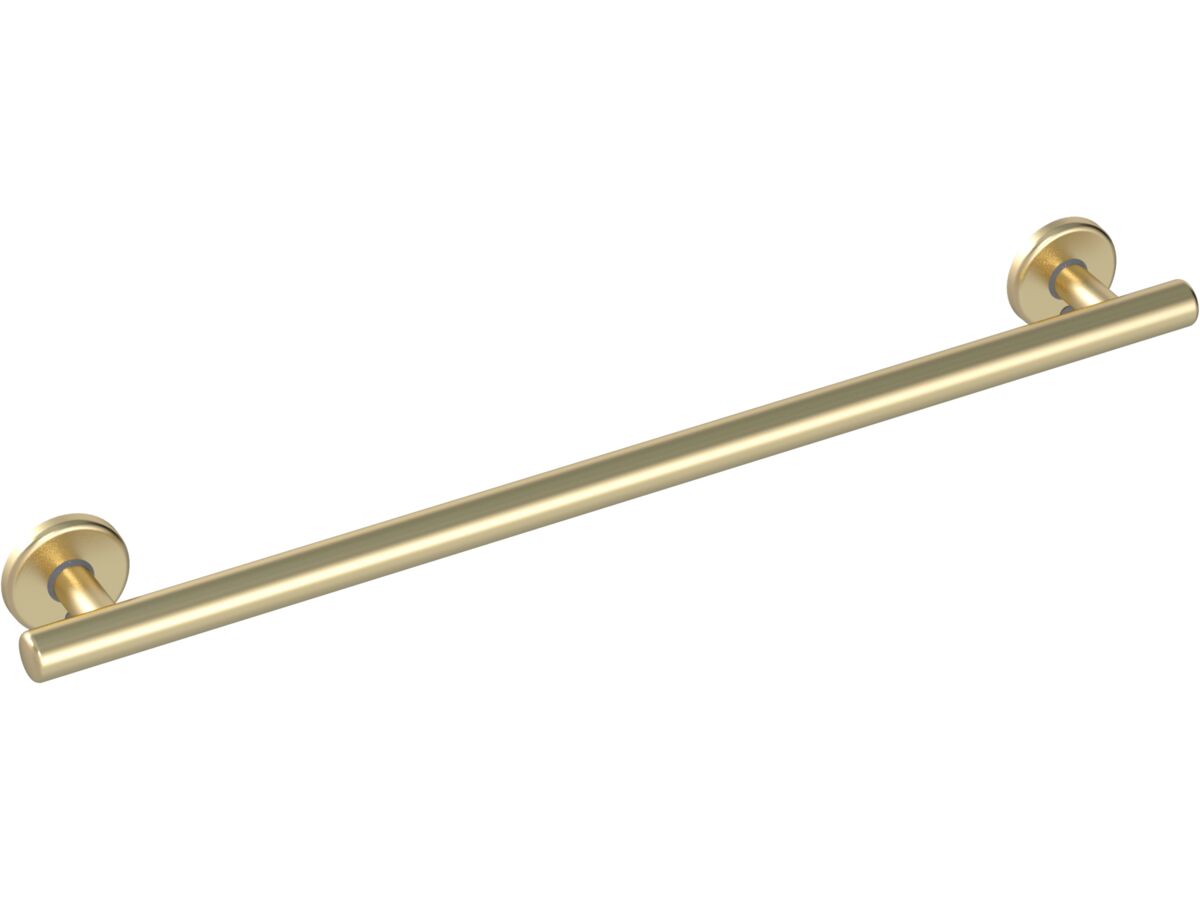 reece Mizu Drift 700mm Grab Rail Straight Brushed Brass