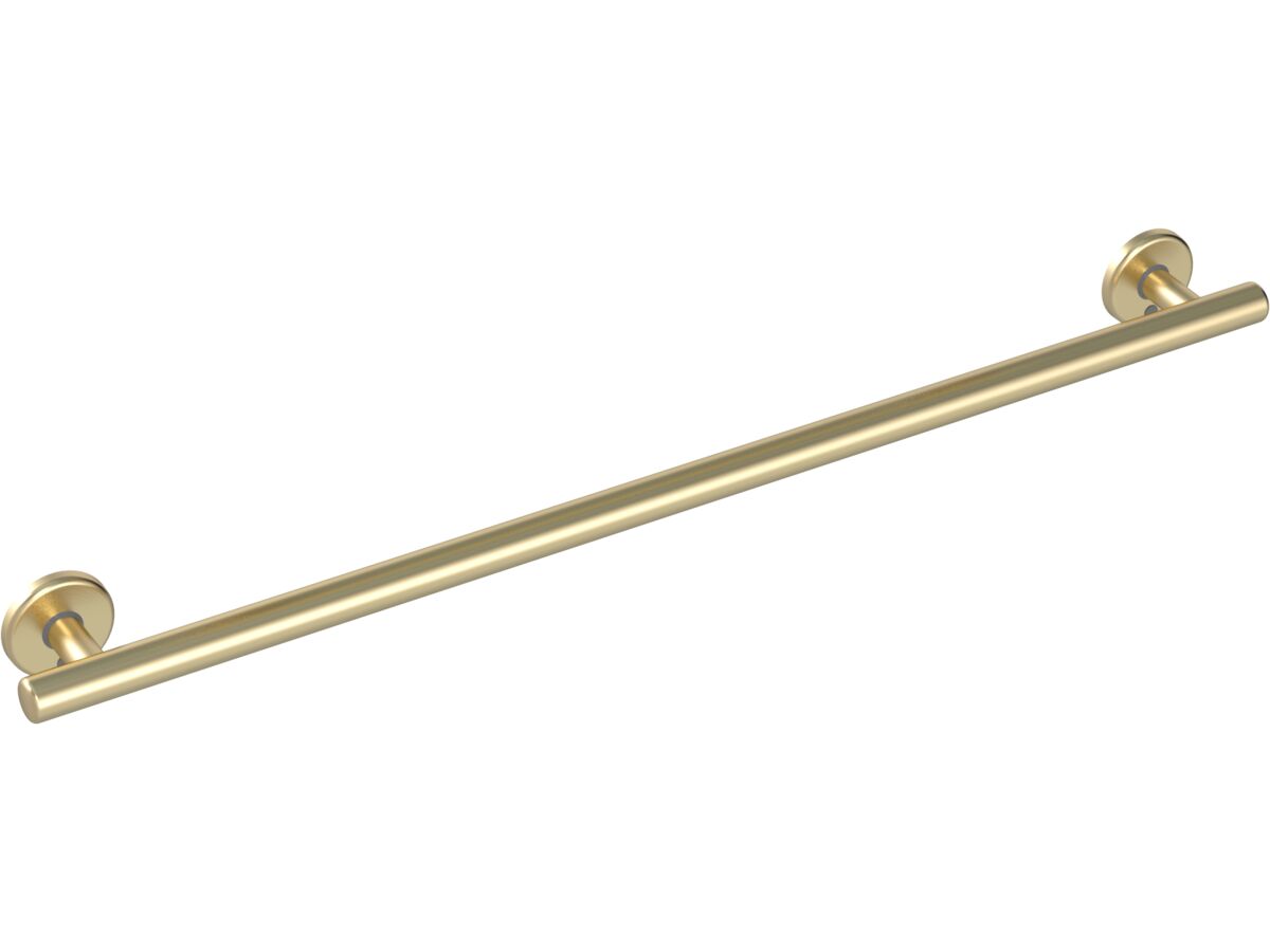 reece Mizu Drift 900mm Grab Rail Straight Brushed Brass