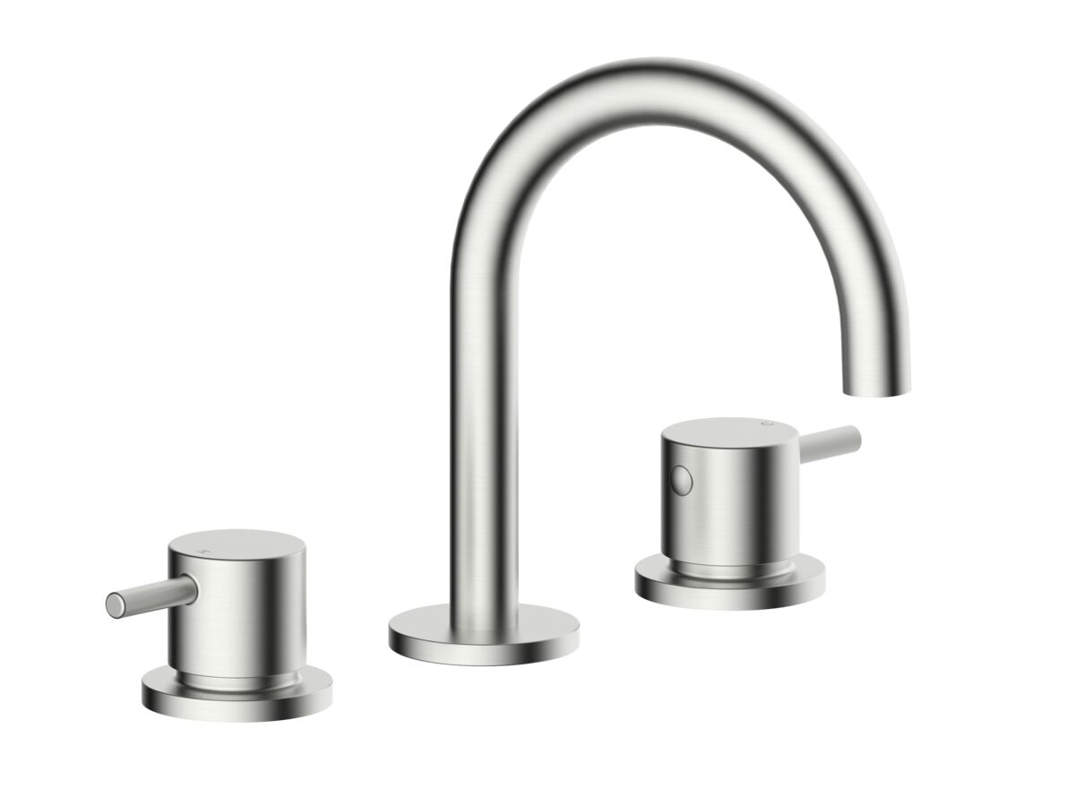 Reece Mizu Drift Basin Set Brushed Nickel (6 Star) Lead Free