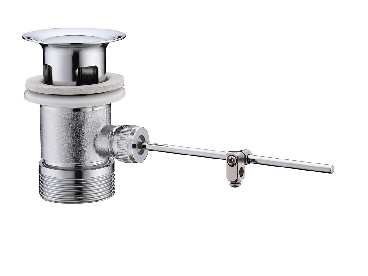 Reece Mizu Drift Bidet/Basin Lever Pop Up Waste With Overflow 32mm X 40mm Chrome