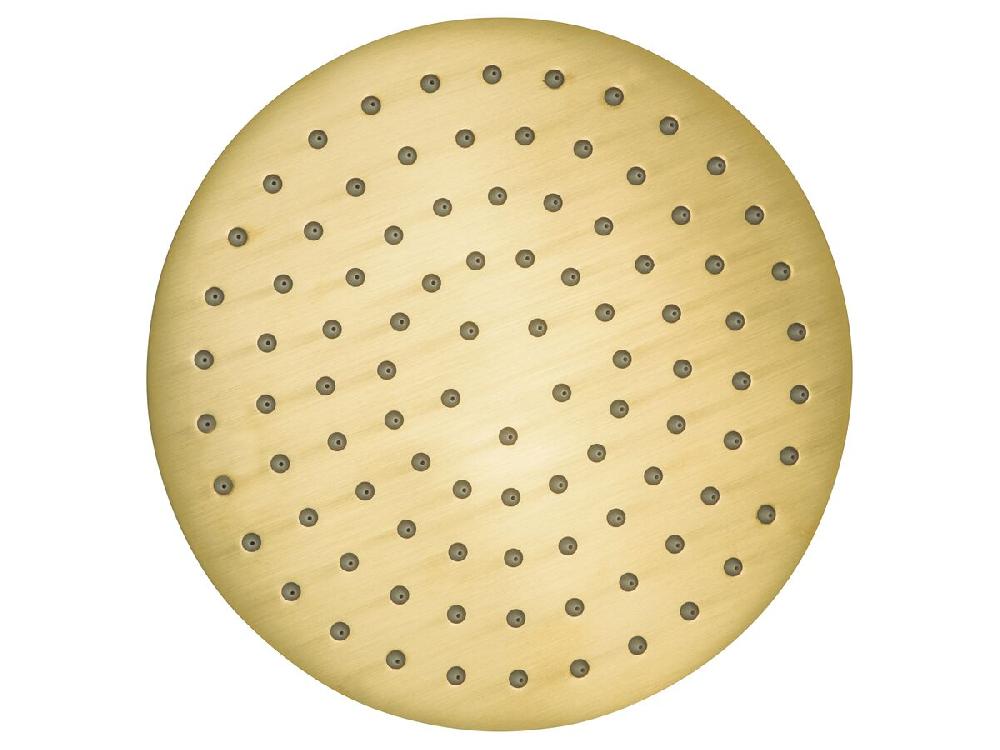 Reece Mizu Drift Brass Overhead Shower 200mm Brushed Brass (3 Star)