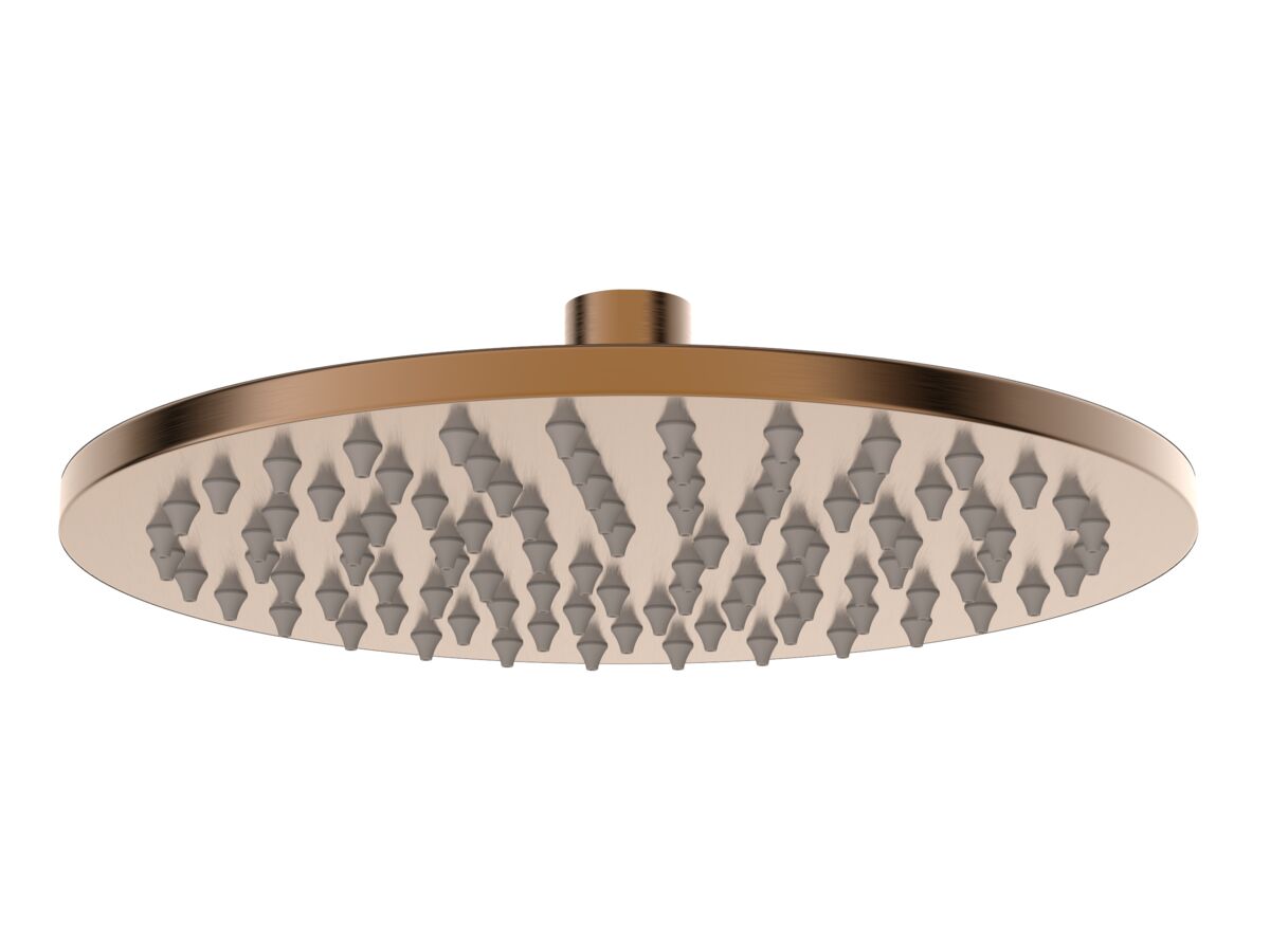 reece Mizu Drift Brass Overhead Shower 200mm Brushed Bronze (3 Star)