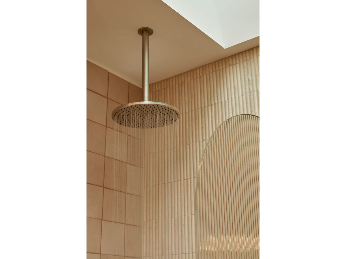 Reece Mizu Drift Brass Overhead Shower 300mm Brushed Nickel (3 Star)