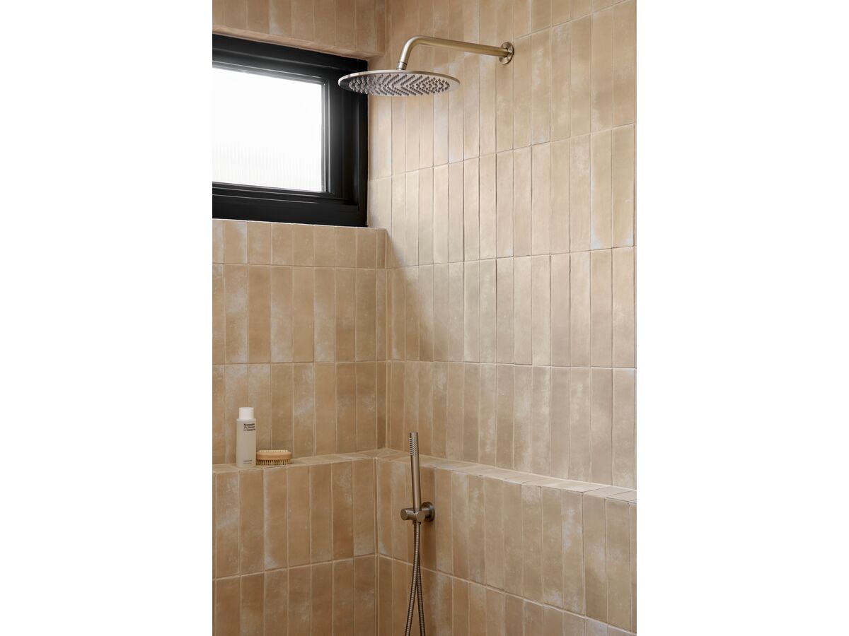 Reece Mizu Drift Brass Overhead Shower 300mm Brushed Nickel (3 Star)