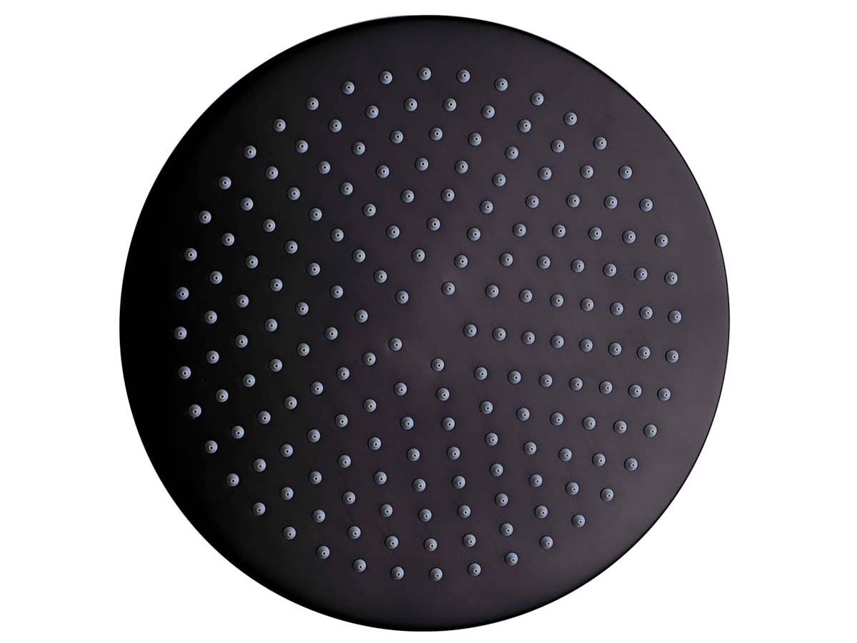Reece Mizu Drift Brass Overhead Shower 300mm Matte Black (3 Star)