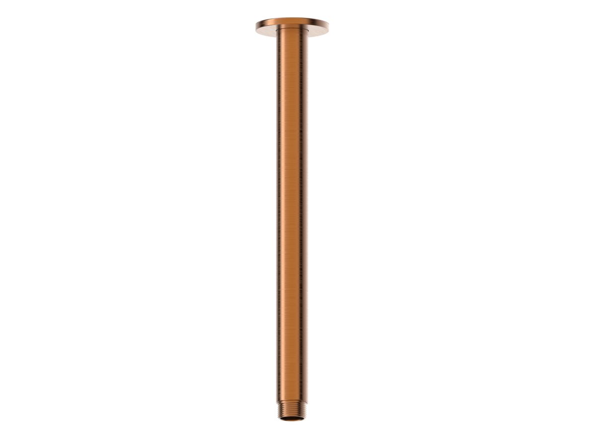 reece Mizu Drift Ceiling Shower Arm Only 300mm Brushed Bronze