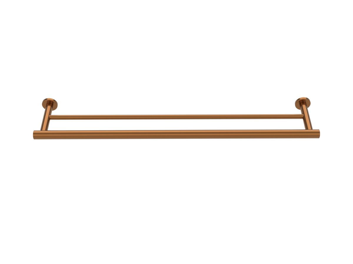Reece Mizu Drift Double Towel Rail 700mm Brushed Bronze