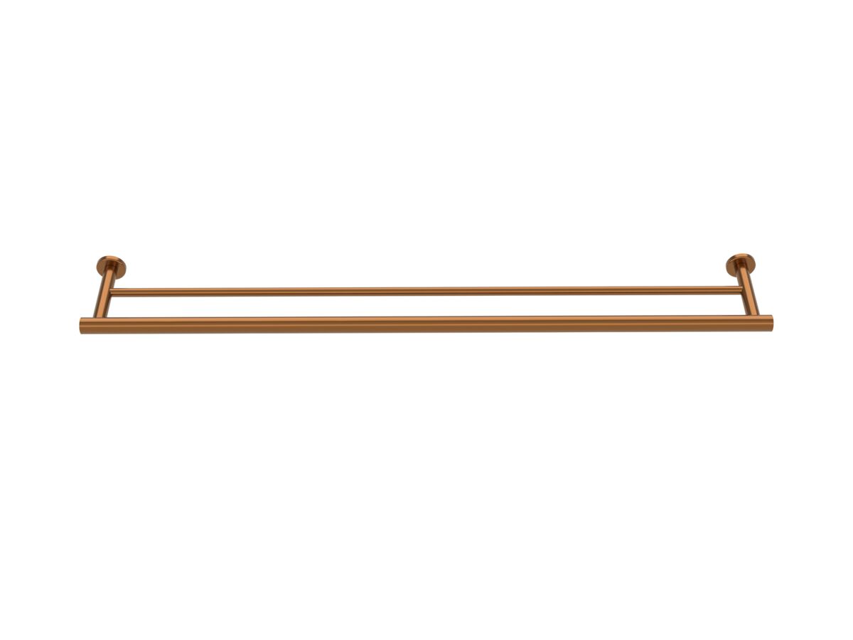 Reece Mizu Drift Double Towel Rail 900mm Brushed Bronze