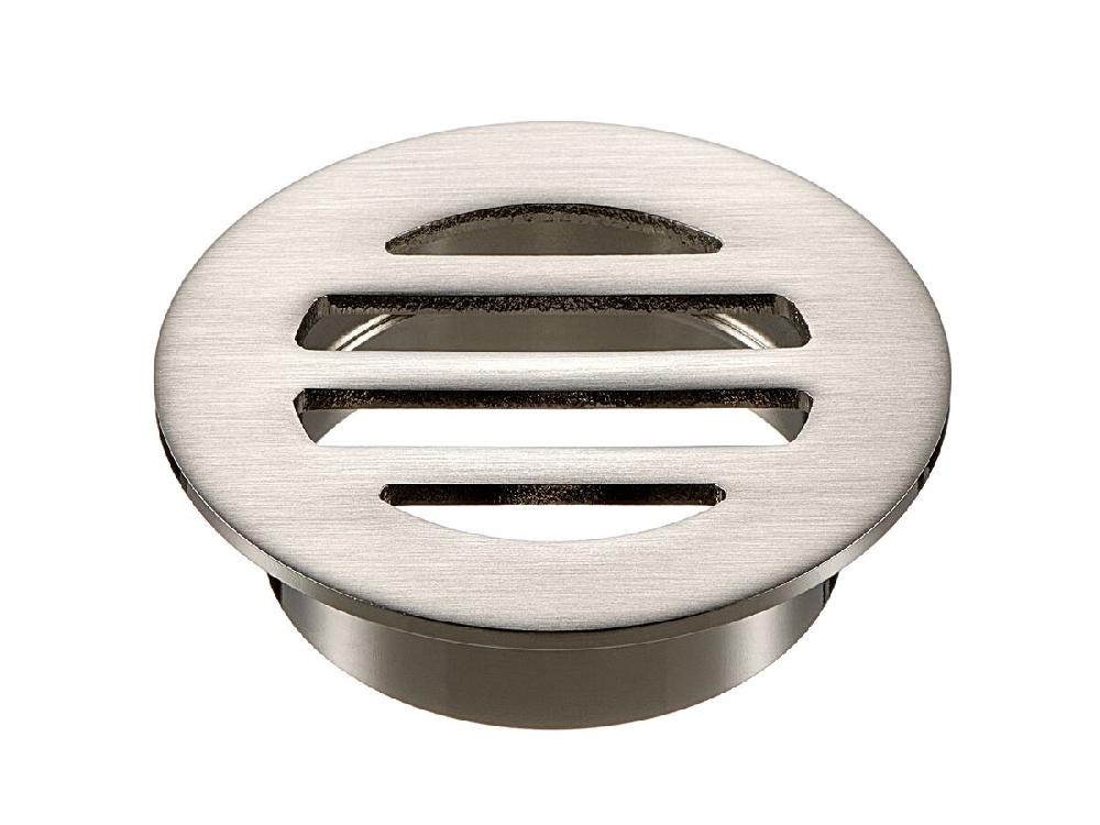 reece Mizu Drift Drop In Grate Round 50mm Brushed Nickel