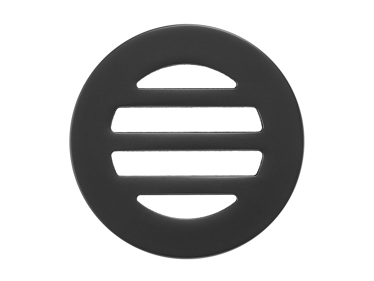 Reece Mizu Drift Drop In Grate Round 50mm Matte Black