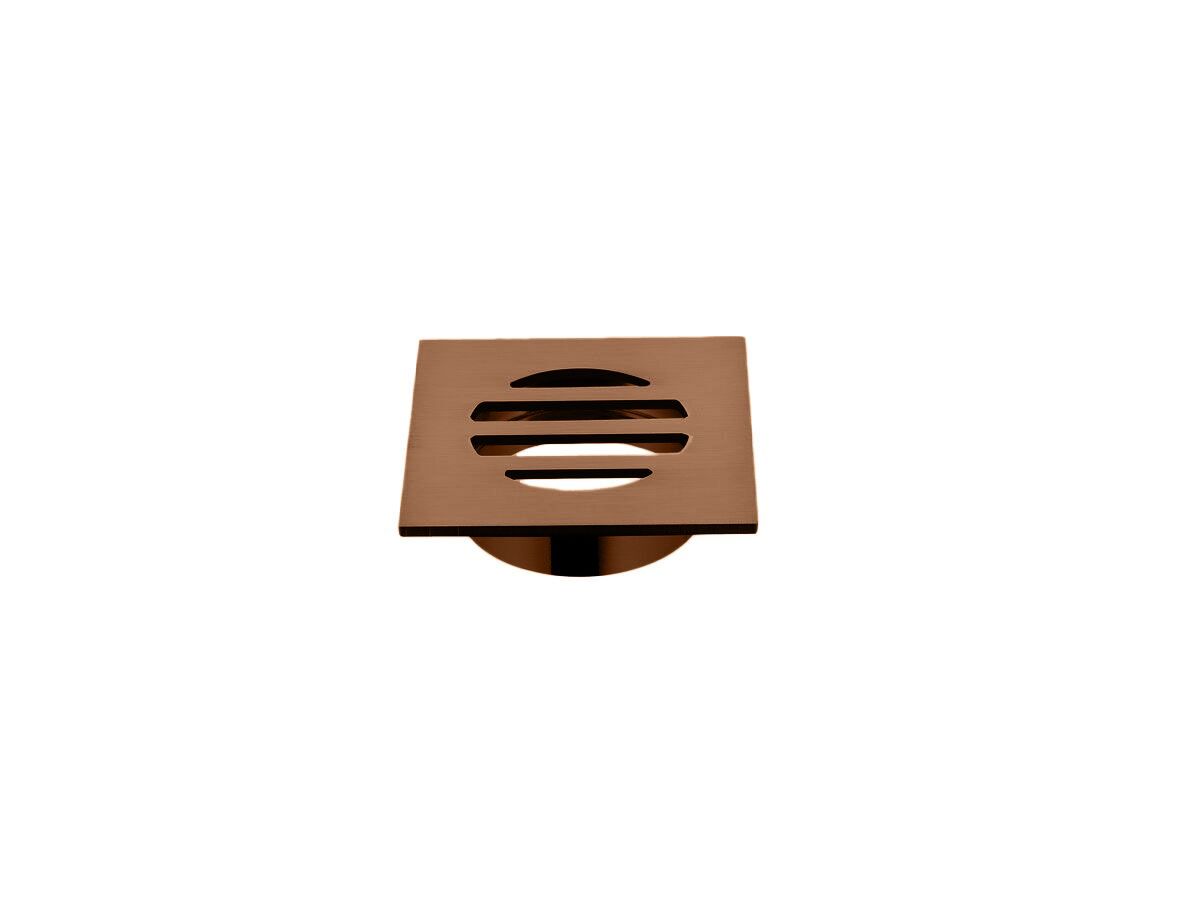reece Mizu Drift Drop In Grate Square 50mm Brushed Bronze