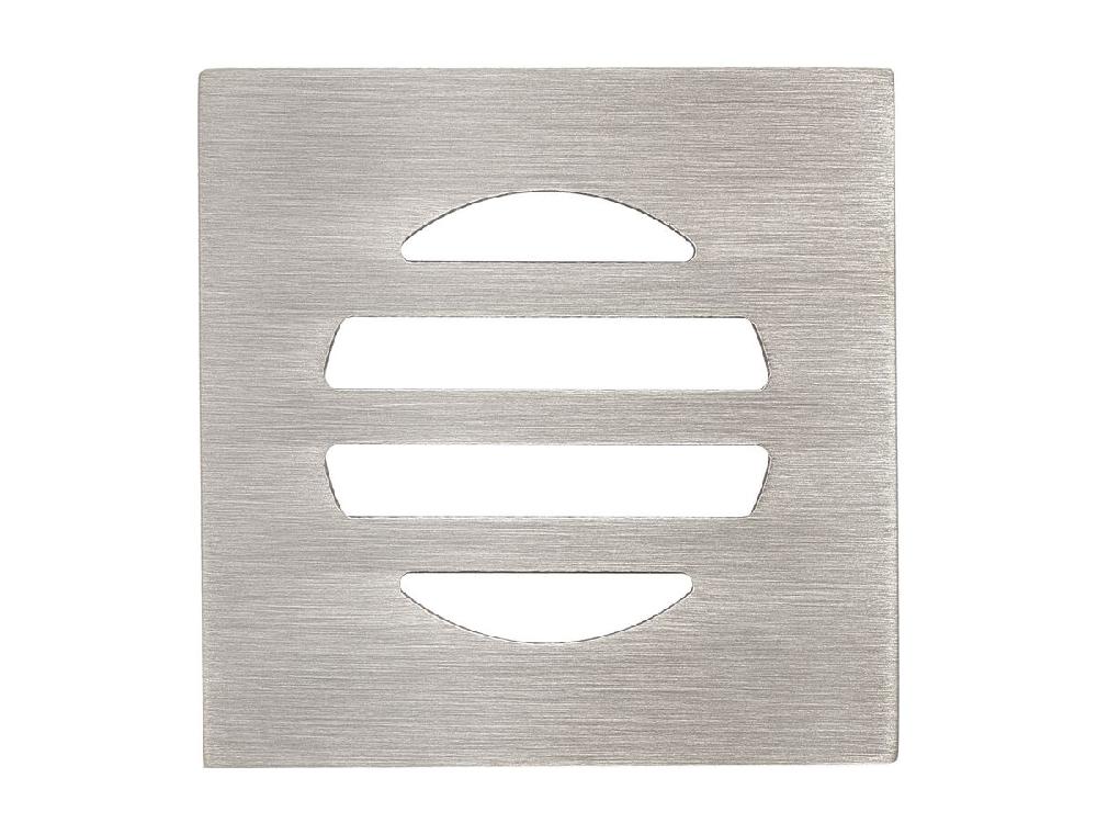Reece Mizu Drift Drop In Grate Square 50mm Brushed Nickel