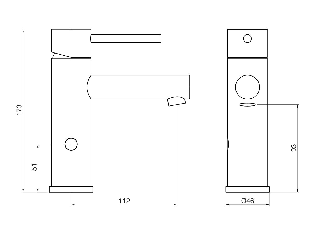 Reece Mizu Drift Dual Function Sensor Basin Mixer Brushed Nickel - Mains Powered (6 Star)