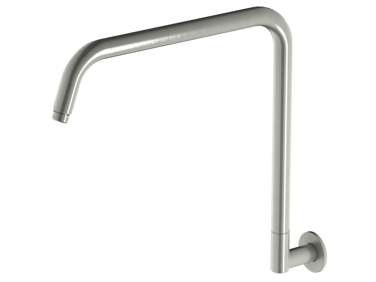 reece Mizu Drift Gooseneck Shower Arm Only Brushed Nickel reece Mizu Drift Gooseneck Shower Arm Only Brushed Nickel