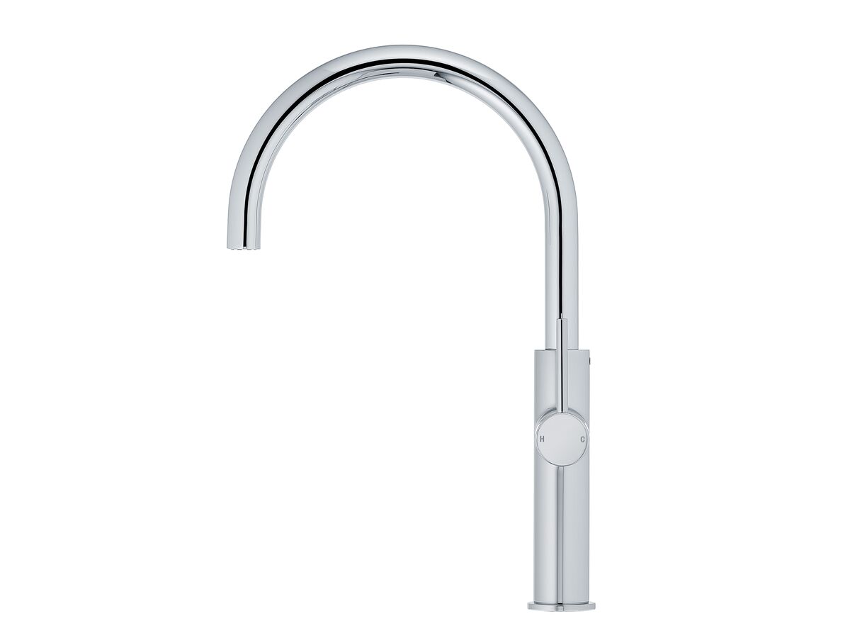 Reece Mizu Drift Gooseneck Sink Mixer Curve Chrome (5 Star) Lead Free
