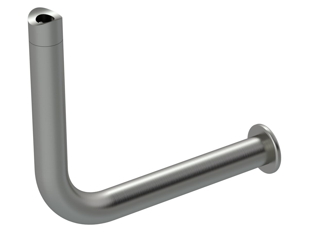 reece Mizu Drift Grab Rail Toilet Roll Holder Add-On Screw Connection Right Hand Brushed Gunmetal