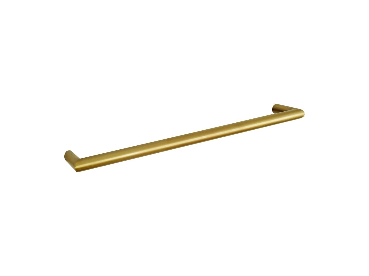 reece Mizu Drift Heated Towel Rail 630mm (Each) (Less Transformer) Brushed Brass