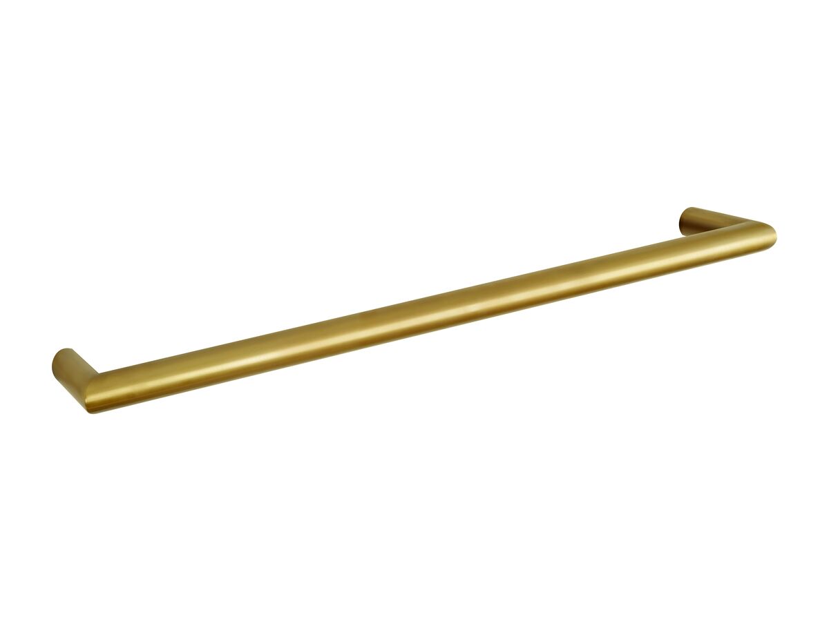 reece Mizu Drift Heated Towel Rail 830mm (Each) (Less Transformer) Brushed Brass